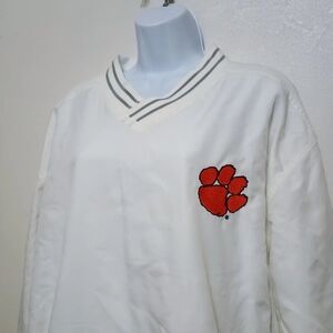 Champion White Athletic Sweatshirt